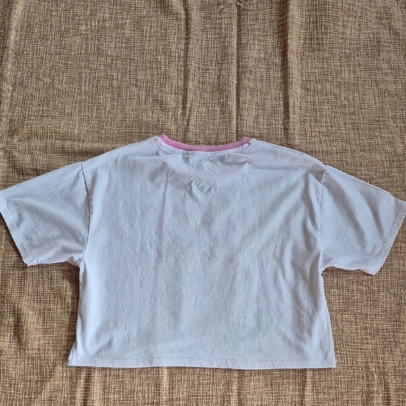 Barbie White and Pink Short Sleeve Tee - Picture 4 of 5